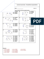 Exercícios Resistência Equivalente PDF