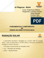 USF Fotovoltaica Faculdade Pitágoras