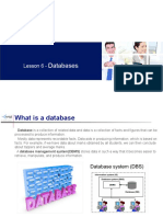 Lesson 6 - Introduction Into Databases