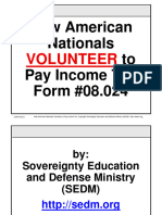 How State Nationals Volunteer To Pay Income Tax, Form #08.024