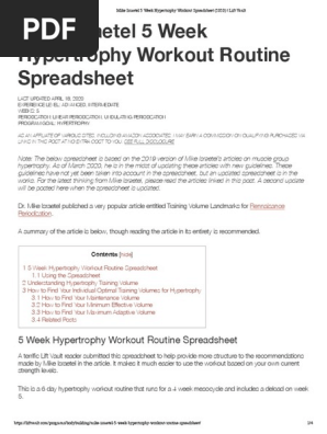 Mike Israetel 5 Week Hypertrophy Workout Spreadsheet (2020) _ Lift Vault.pdf