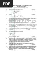 KCSE Mathematics Marking Scheme