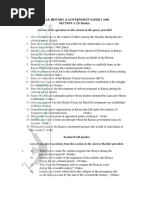 KCSE History Marking Scheme