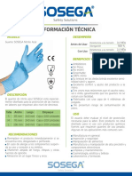 Guante SOSEGA Nitrilo Azul PDF