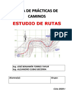 Tarea - Estudio de Rutas PDF