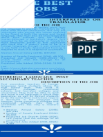 The Best Jobs PDF