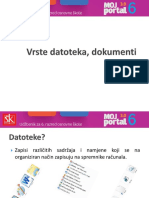 Vrste Datoteka Dokumenti