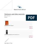Books and Stationery For Eva Mukhwana PDF