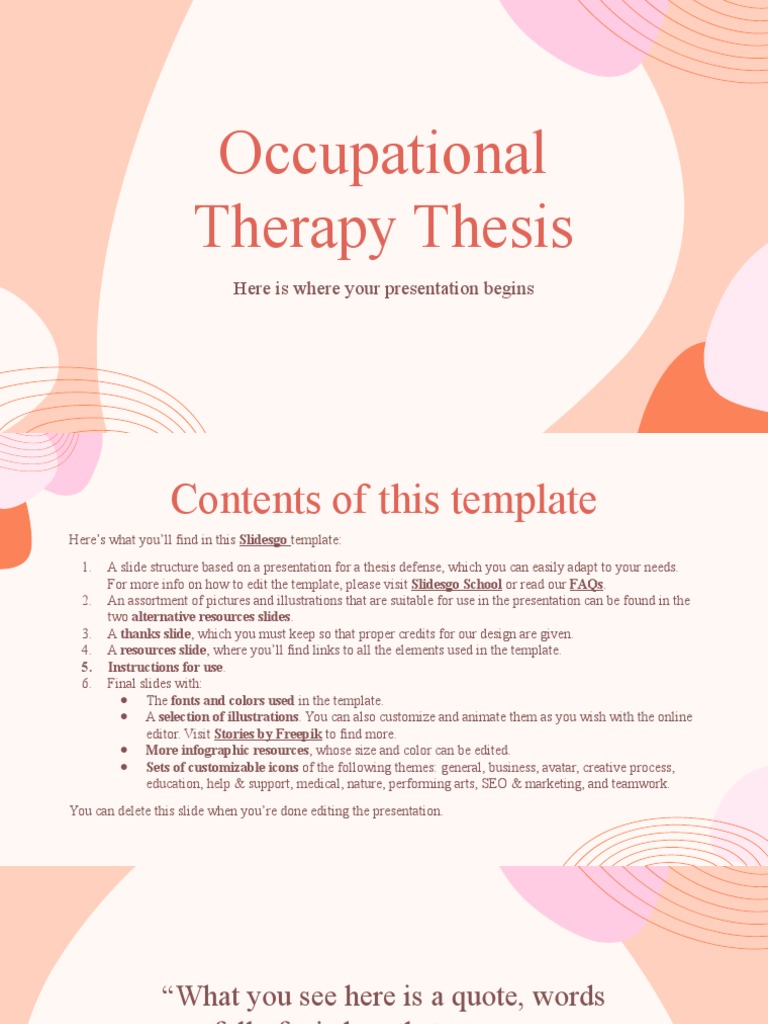 occupational health thesis topics