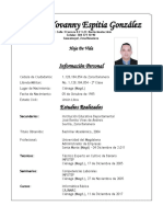 Roymar Yovanny Espitia González (Hoja de Vida) PDF