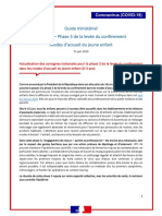 Deconfinement Phase3 Guide Ministeriel - Modes Accueil Petite Enfance Covid 19