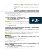 Distancing Use. Progressive Forms Can Make Requests, Questions and Statements Less Direct. (They Sound