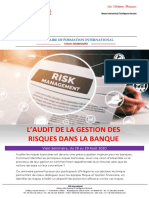 Laudit de La Gestion Des Risques Dans La Banque 1593690964 PDF