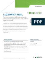 Luxeon Xf-3535L: Turnkey Solution On A Flexible Substrate With Optimized Performance and Uniform Light Distribution