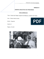 Unidad 4 - Diagrama Analítico de Procesos PDF
