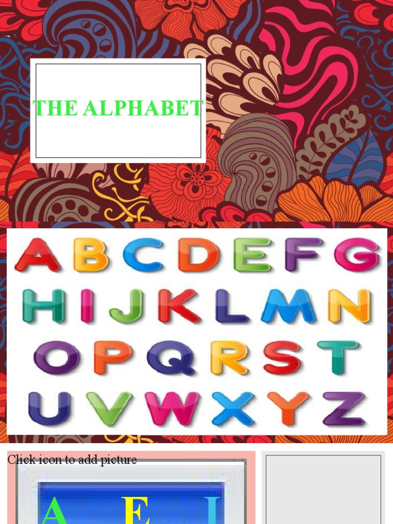 The Alphabet | PDF