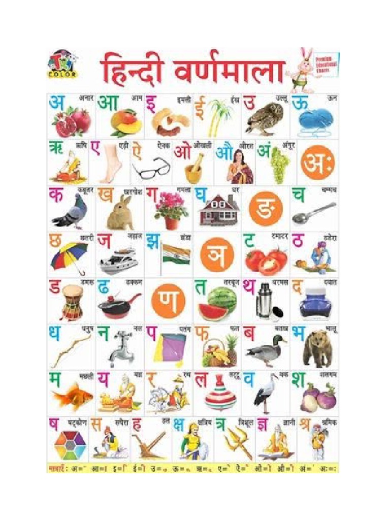 HIndi Chart | PDF