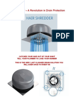 Hair Shredder - A Revolution in Drain Protection