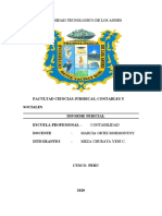 Informe pericial contable sobre pago de beneficios sociales