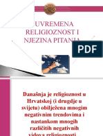 Suvremena Religioznost I Njezina Pitanja1