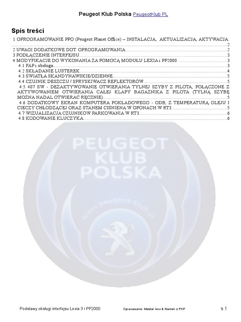 PP2000 Manual PDF | PDF