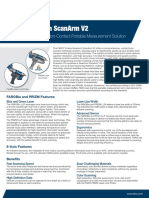 8-Axis Quantum Scanarm V2: The All-In-One Contact/Non-Contact Portable Measurement Solution