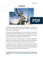 Primera Lectura La Justicia PDF