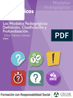 Los Modelos Pedagógicos Definición, Clasificación y Profundización.