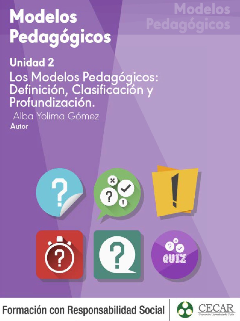 Modelos Pedagógicos y su Definición | PDF | Evaluación | Pedagogía