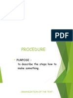 Procedure Text