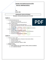 Sylabus Excel Integral PDF