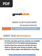 Download GMAT Flashcards v4 by gmatclub2 SN48555620 doc pdf
