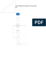 Elaborar Un Diagrama de Flujo Que Imprima La Suma de Los Números