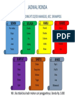 Jadwal Ronda SGP Family