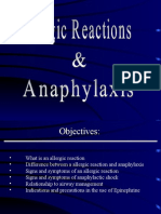 Critically Ill PT 3 - Anaphylaxis