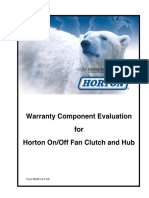 Horton Warranty Component Evaluation for Fan Clutch_Hub Guide