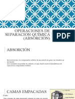 Operaciones de Separación Química (Absorción)