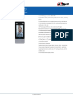 DHI-ASI7213Y-V3: Face Recognition Access Controller