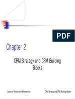 Customer Relationship Management CRM Strategy and CRM Building Blocks