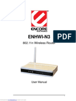 802.11n Wireless Router Enhwi-N3 Encore Electronics