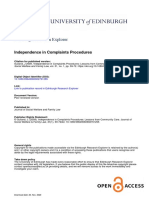 GULLAND 2009 Independence in Complaints Procedures Final PDF