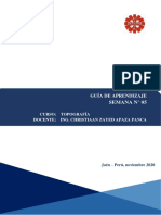 Guía - Aprendizaje Topografia Semana - 05 - V1 PDF