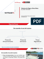 Sistemas de Riego y Tipos de Presas según su Material y Uso