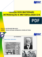 Fadiga Dos Materiais - Introdução e Metodologia S-N PDF