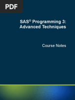 SAS® Programming 3 Advanced Techniques PDF