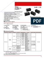 Low Profile Power Relay With 15.7 MM Height, Ideal For Incorporation in Miniature Equipments