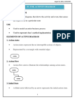 It Is A Dynamic Diagram, That Shows The Activity and Event, That Causes The Object To Be in A Particular State