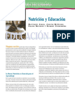 Nutricion y Educacion PDF