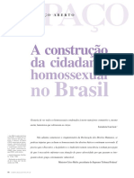 A Construcao Da Cidadania Homossexual - Luiz Mott PDF