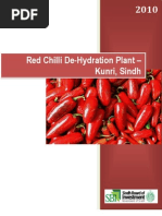 Red Chilli de Hydration Plant